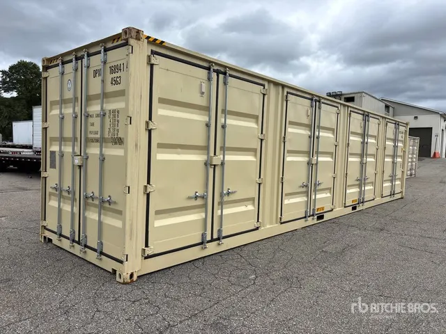 2026 40 ft High Cube Multi-Door Storage Container