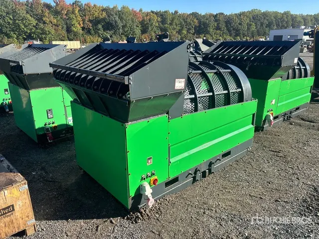 Erie Industries GF480 Skid Mounted Mini Trommel Screen