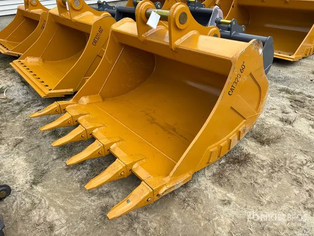 2026 Warrior WBMCRC20-1500 59 in Q/C Digging Excavator Bucket - Fits Cat 320 / 20 - 25 ton (Unused)