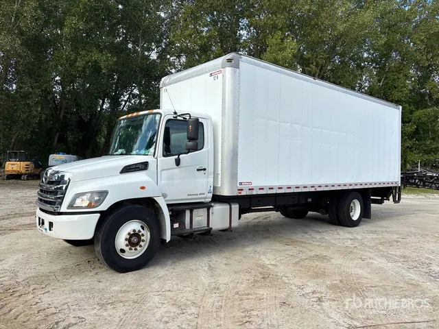2018 Hino 268 4x2 Van Truck