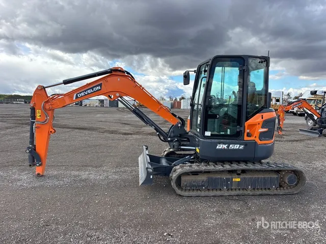 2023 Develon DX50Z - 7 Mini Excavator (Unused)