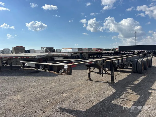 1993 Mond CCG 40 ft Tri/A Extendable Container Trailer