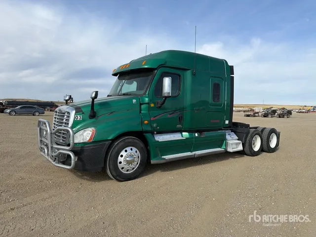 2012 Freightliner Cascadia 125 6x4 T/A Sleeper Truck Tractor