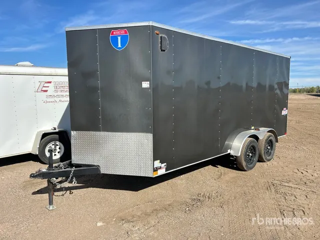 2024 Interstate VICTV716TA2 16 ft T/A Enclosed Trailer