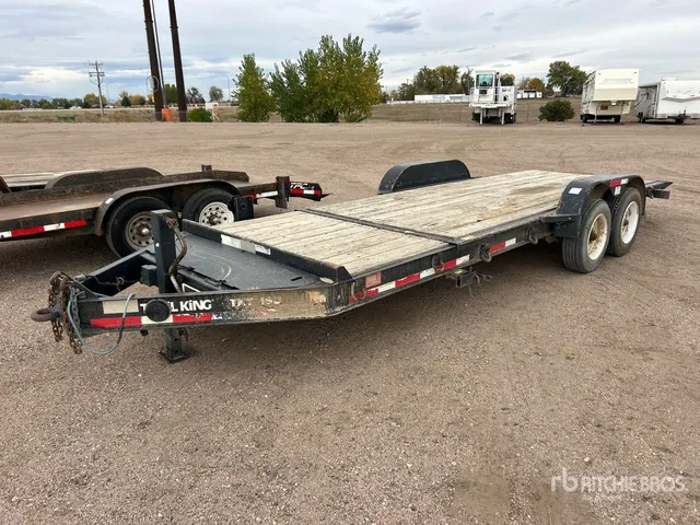 2019 Trail King TKT16U 20 ft T/A Tilt Deck Trailer