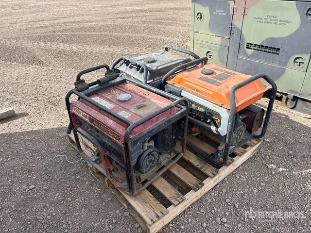 Quantity of (3) Generator Set