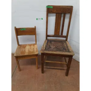 * Vintage Wooden Chairs (Adult & Child Sizes) - Cannot Ship