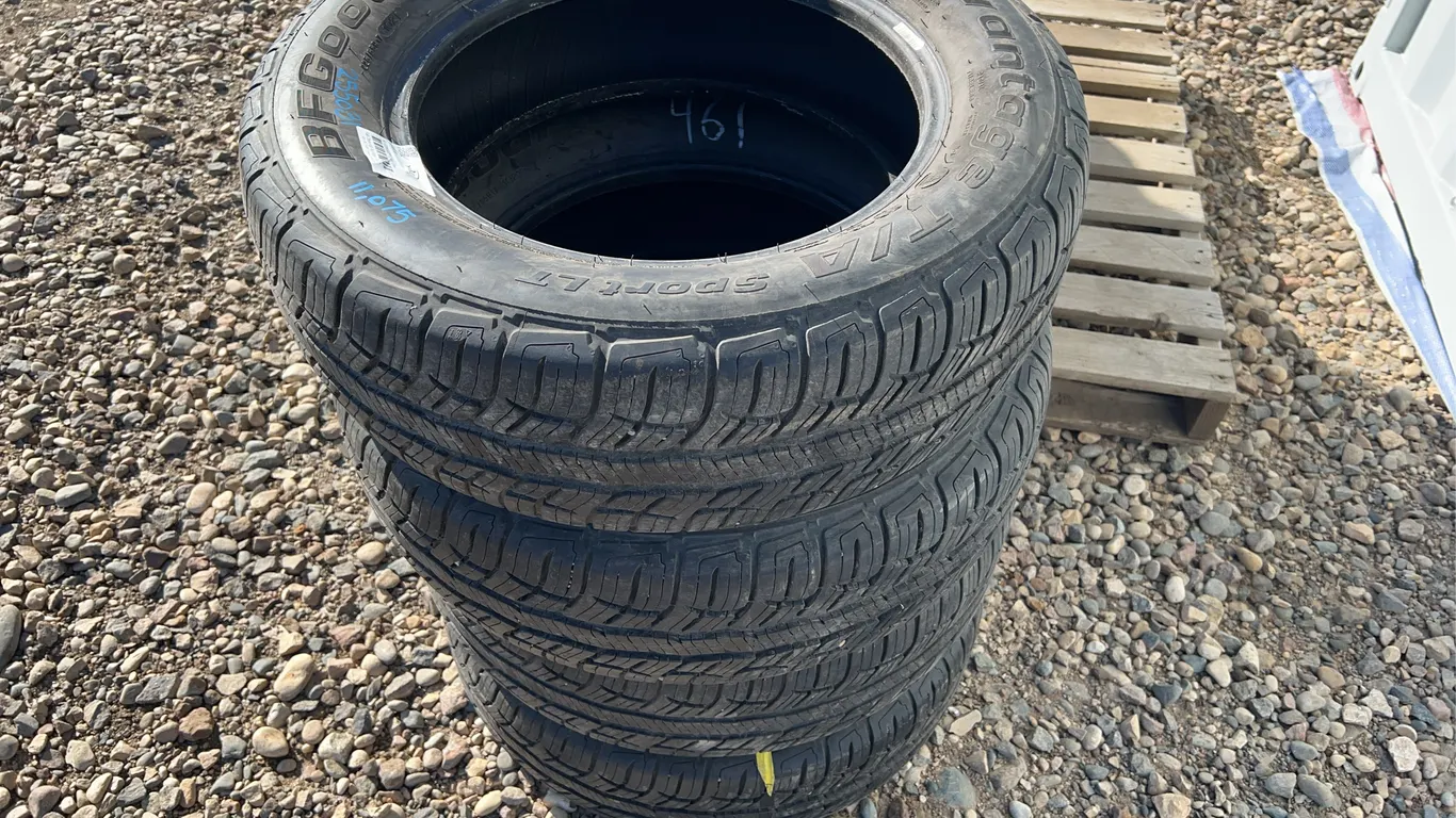 4 - 255/65R17 Tires
