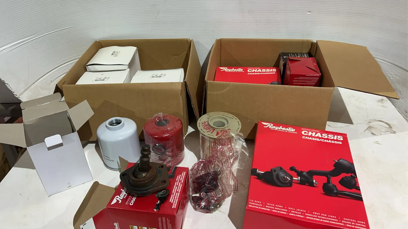 Assorted Oil Filters & Chassis