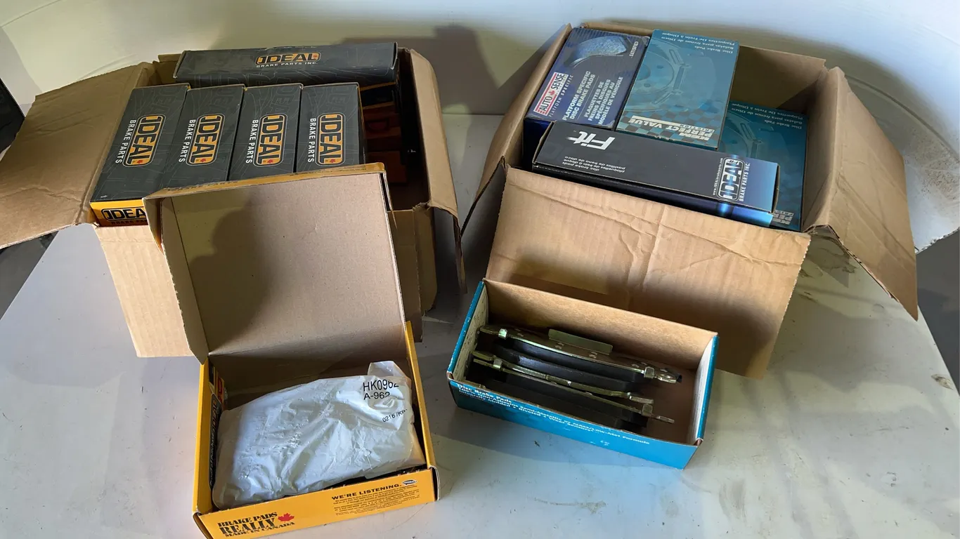 Assorted Brake Parts