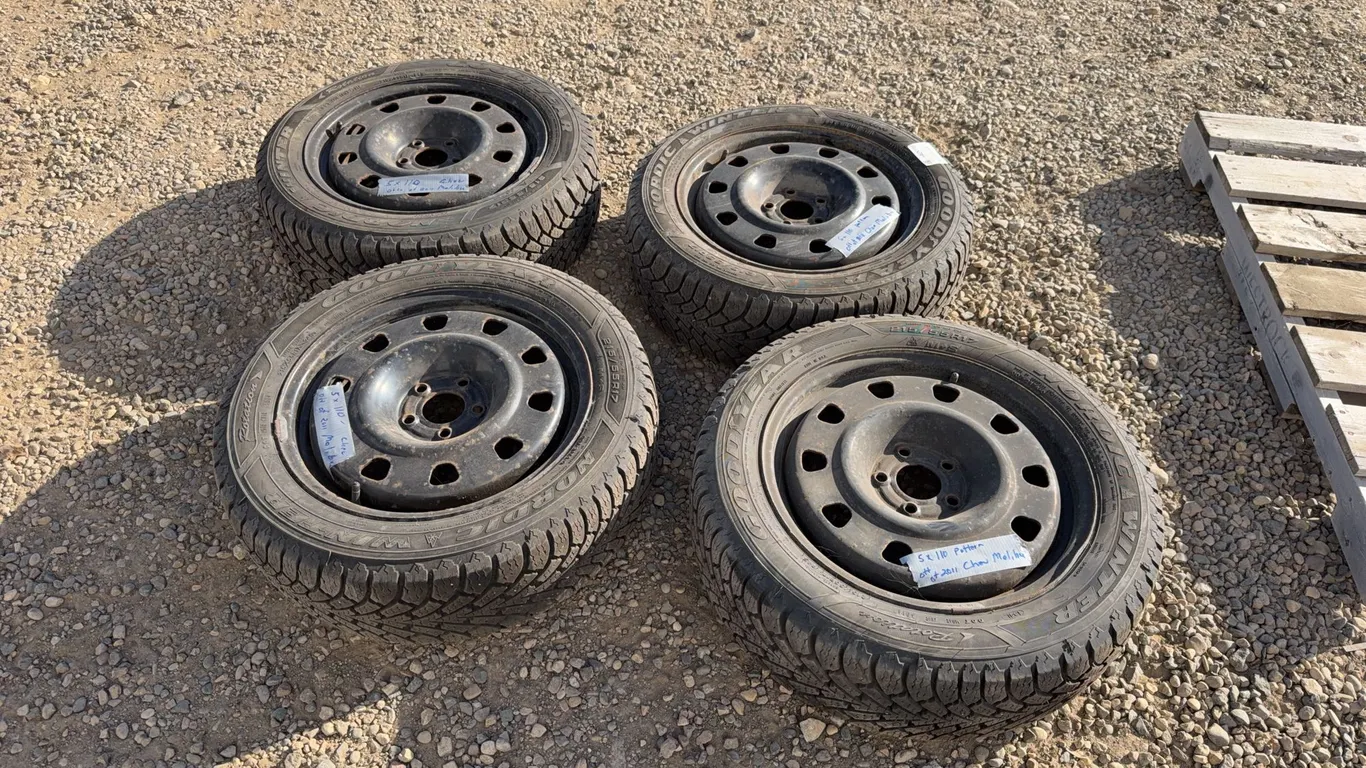 4 - Nordic Winter Tires 215/55R17 W/ 10 Bolt Pattern