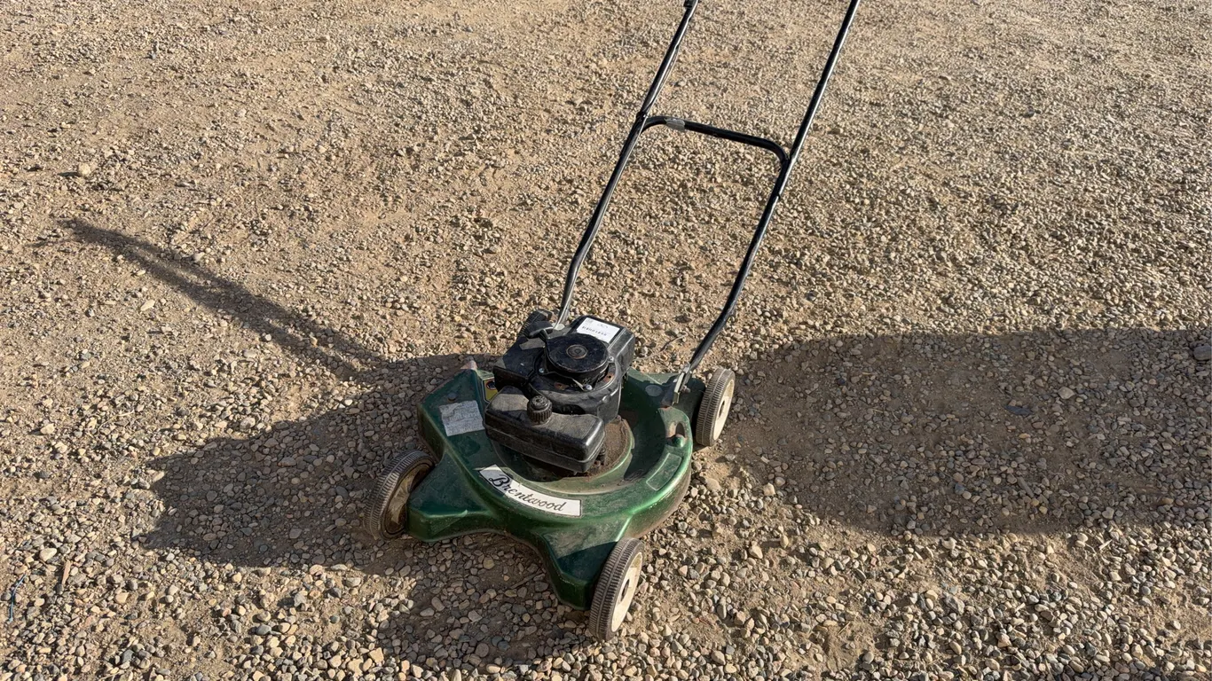 Push Lawn Mower W/ Side Bagger