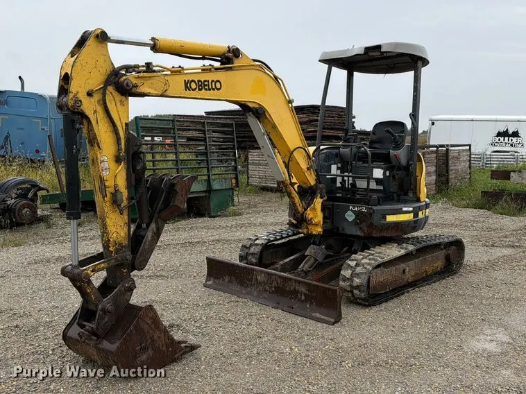 2007 Kobelco SK35SR-3 mini excavator