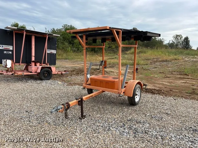 Ver-Mac arrow board trailer