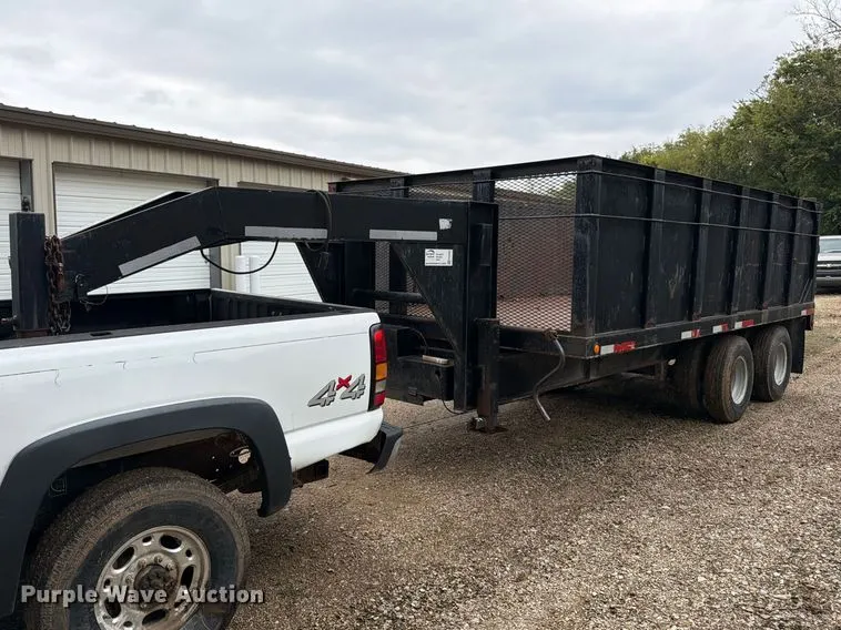 1985 Shop built dump trailer