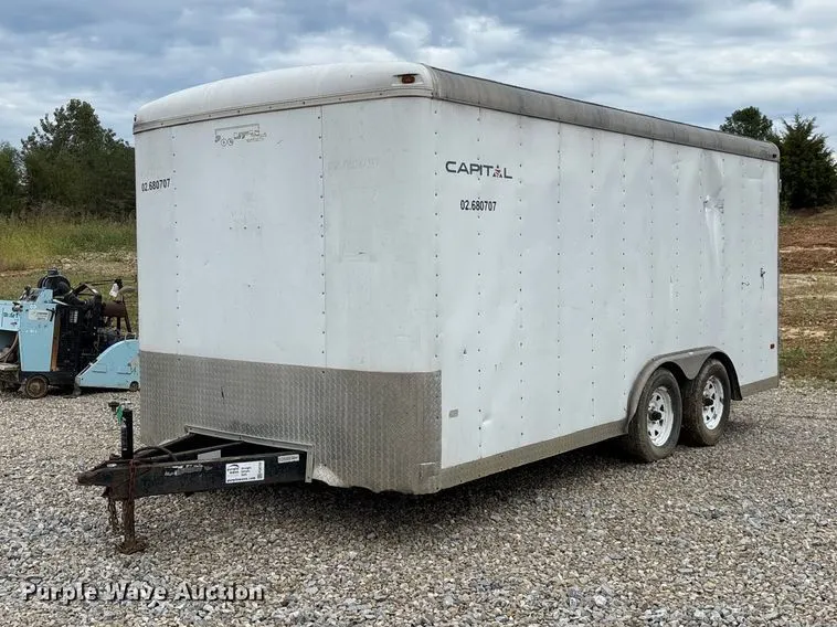 2007 DooLittle enclosed cargo trailer