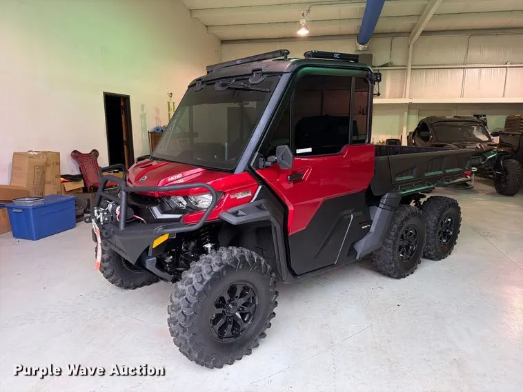 2024 CanAm Defender 6x6 HD10 utility vehicle