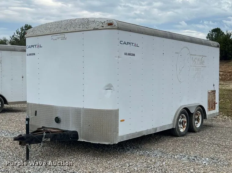 2002 DooLittle enclosed cargo trailer