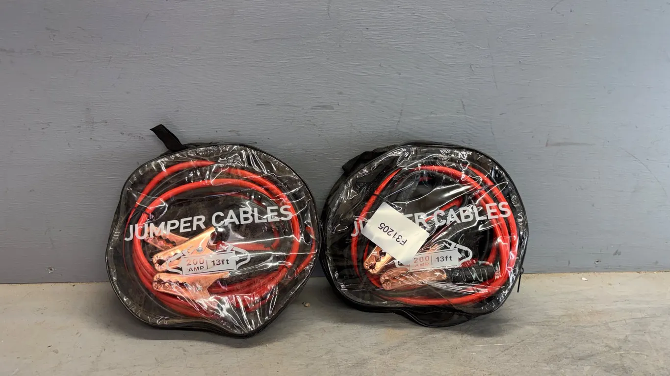 (2) Unused Jumper Cables