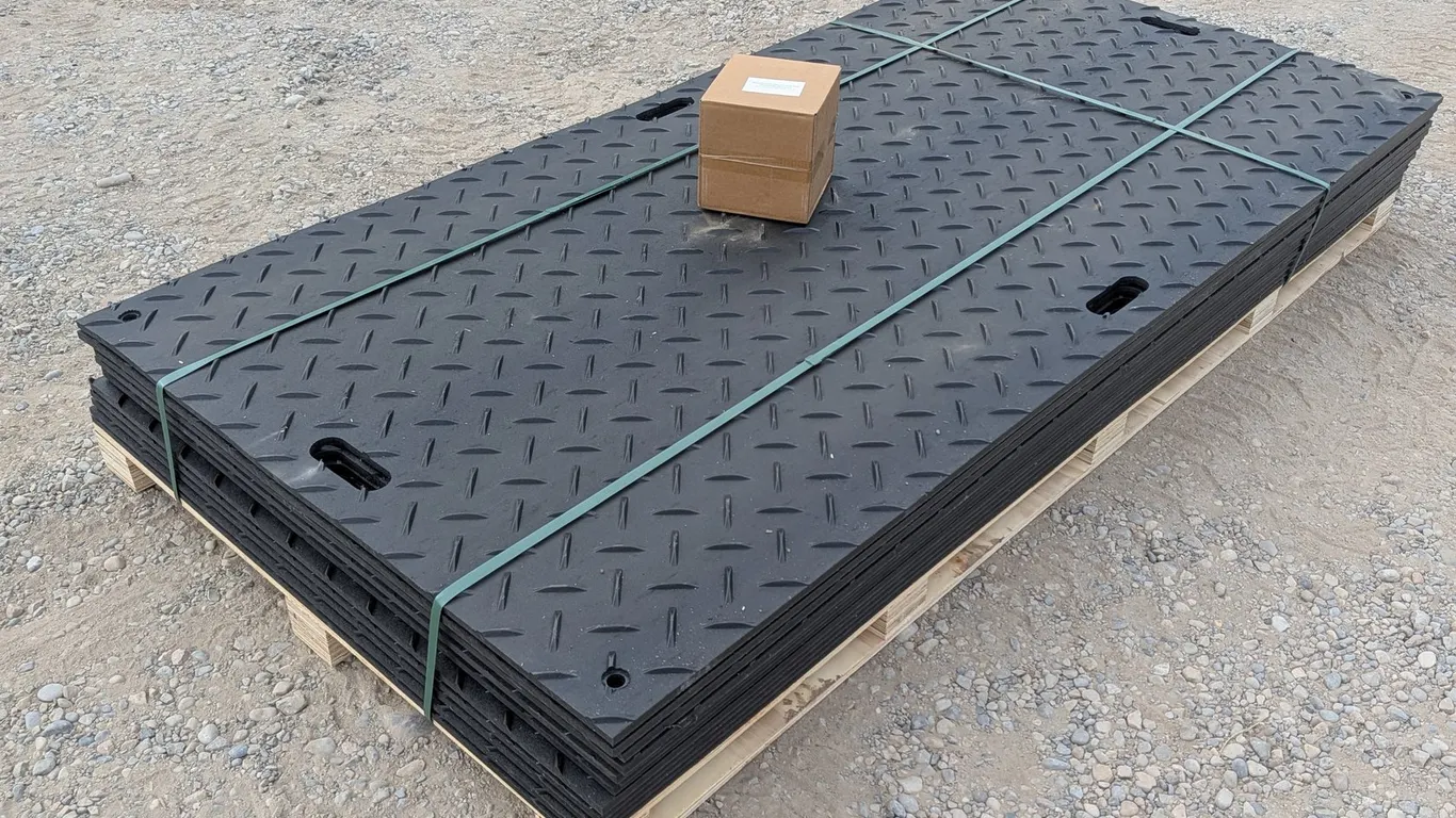Unused Polyethylene Ground Protection Mats
