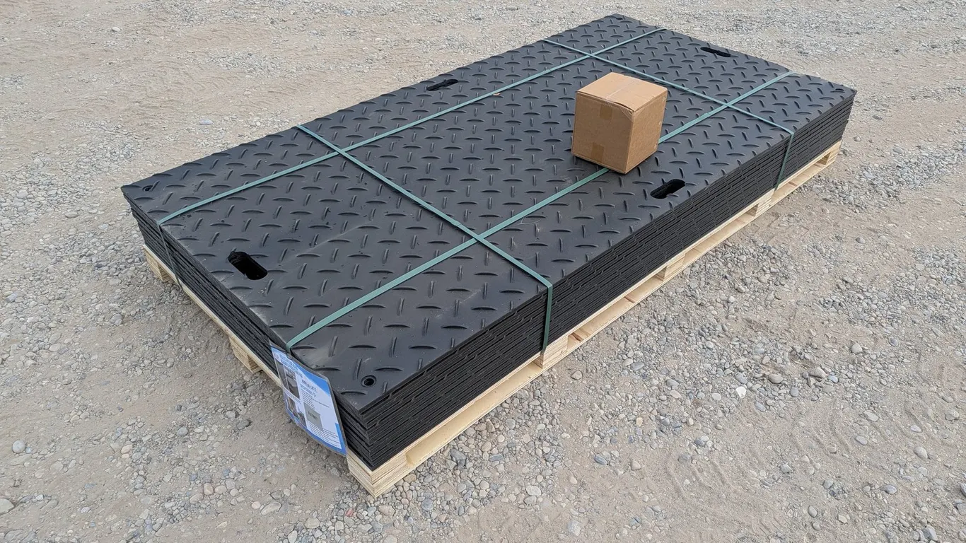 Unused Polyethylene Ground Protection Mats
