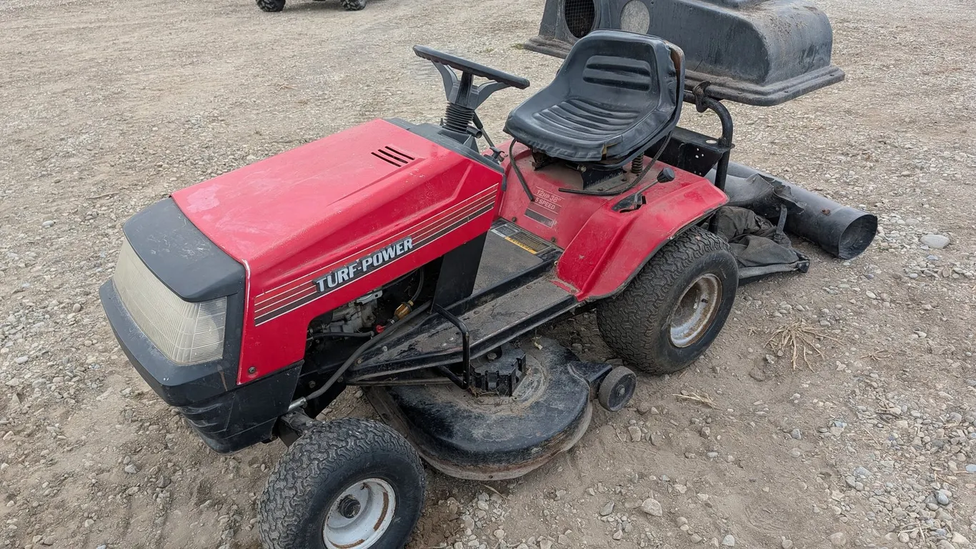 Turf-Power Riding Lawn Mower (Non-Running)
