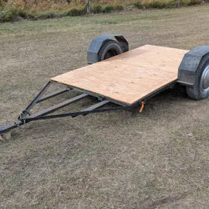 Custom Built 8' Flat Deck Trailer