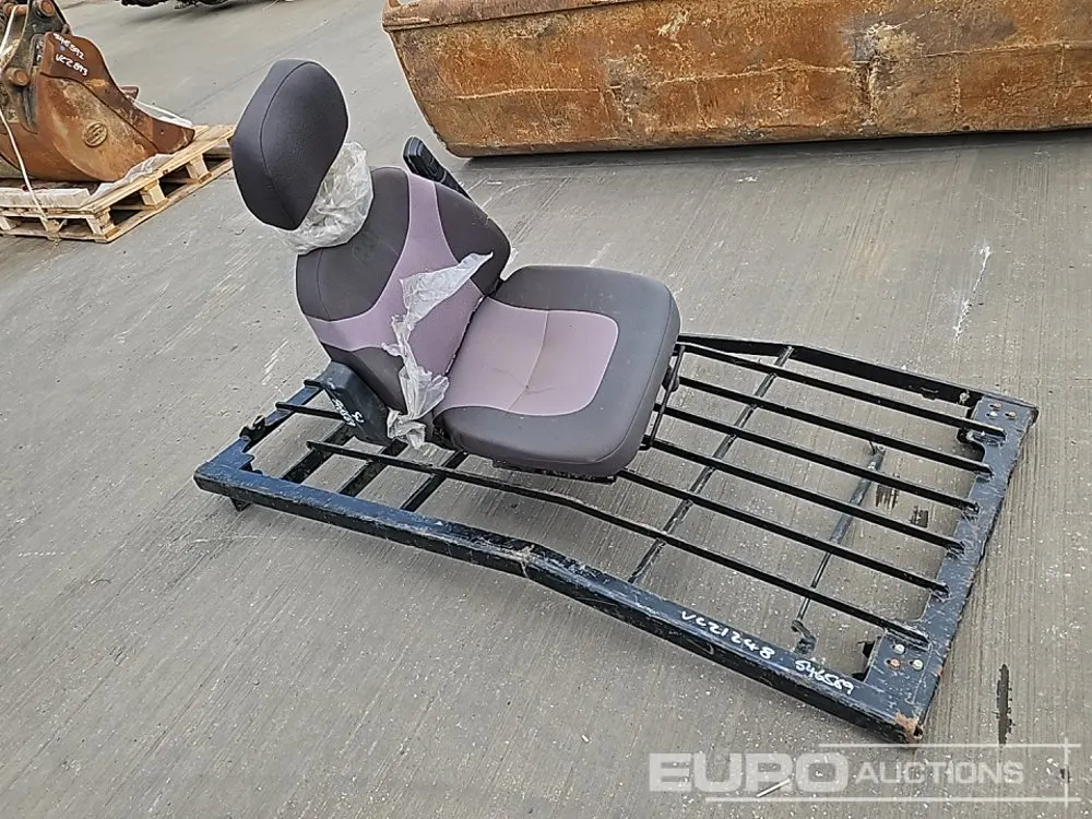 CAT Operator Seat, Demo Cage (NOT IN AUCTION)