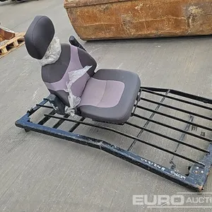 CAT Operator Seat, Demo Cage (NOT IN AUCTION) 