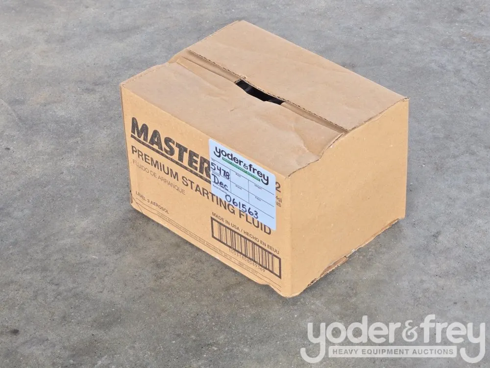 Unused Premium Starting Fluid (12 per Case)
