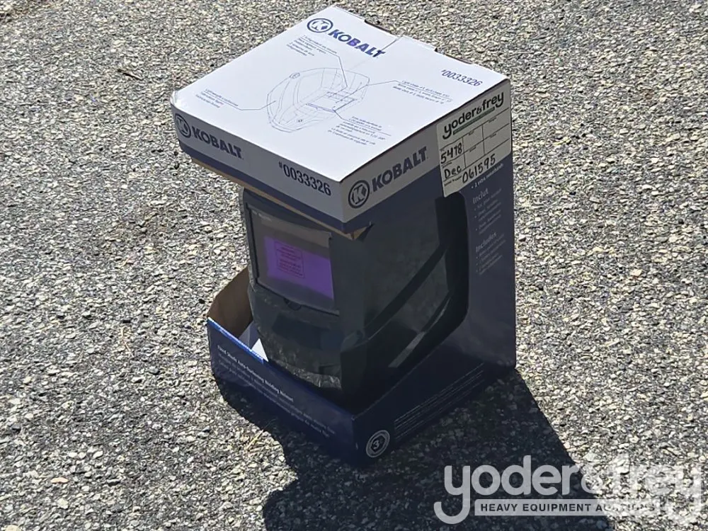Unused Kobalt Fixed Shade Auto Darkening Welding Helmet