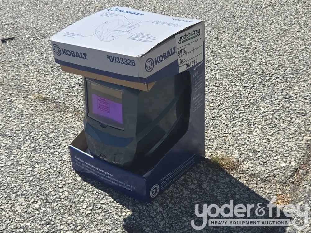 Unused Kobalt Fixed Shade Auto Darkening Welding Helmet