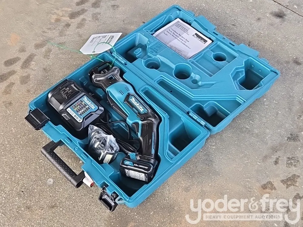 Makita 12V Max CXT Lit Ion Cordless Reciprocal Saw Kit, Recondition (RJ03R1) (1 yr Factory Warranty)