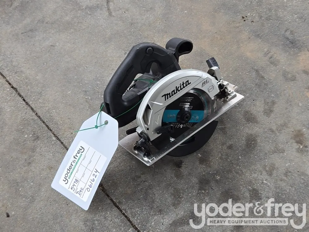 Makita 18V Max CXT Lit Ion Cordless 6 1/2" Circular Saw Tool Only, Recondition (XSH04ZB) (1 yr Factory Warranty)