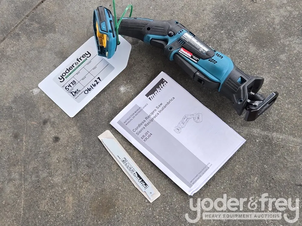 Makita 18V Compact Reciprocal Saw, Recondition (XRJ01Z) 1 yr Factory Warranty)