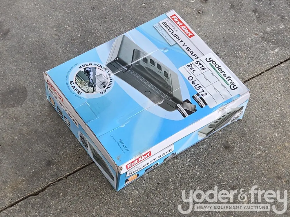Unused First Alert 2080FA 0.94 cu.ft. Fire/Water Proof Dial Combination Safe