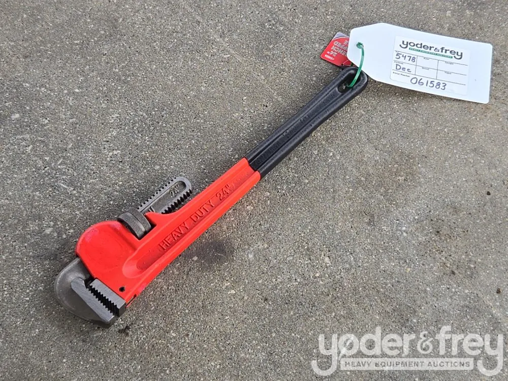 Unused 24" Pipe Wrench