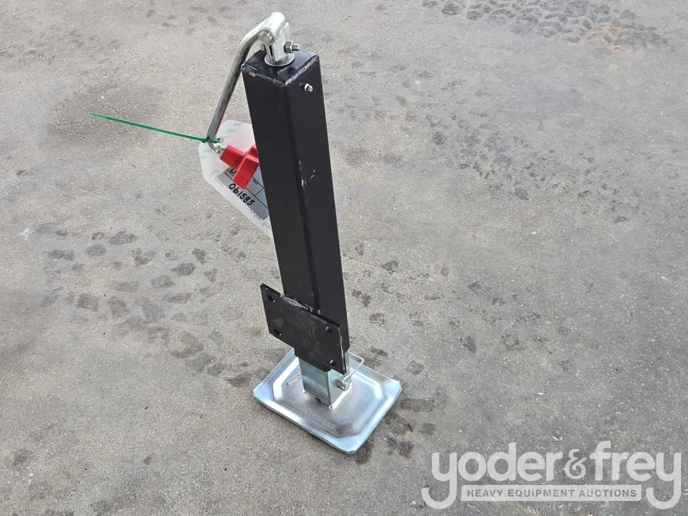 Unused 8000 lb Trailer Jack c/w Foot Plate