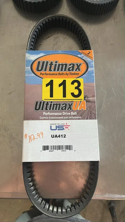 OFFSITE - New ultimax ua412 atv belt