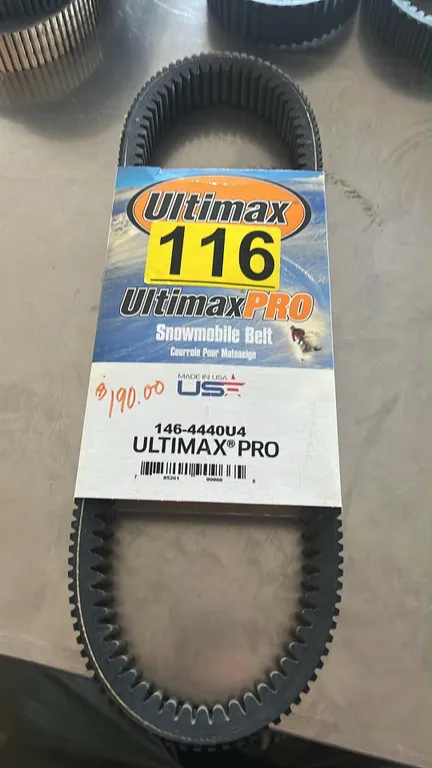 OFFSITE - New ultimax pro 146-4440u4 snowmobile belt