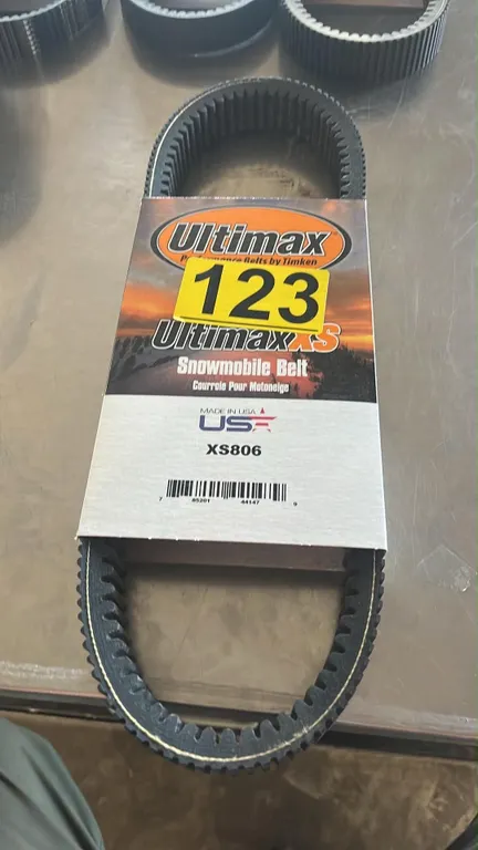 OFFSITE - New ultimax xs806 snowmobile belt