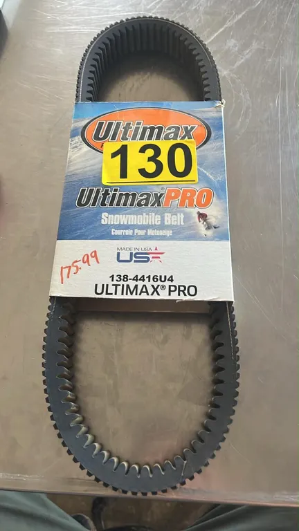 OFFSITE - New ultimax pro 138-4416u4 snowmobile belt