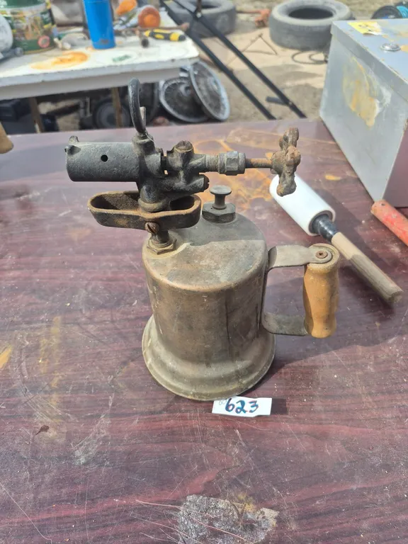 Antique plumbers, Torch.