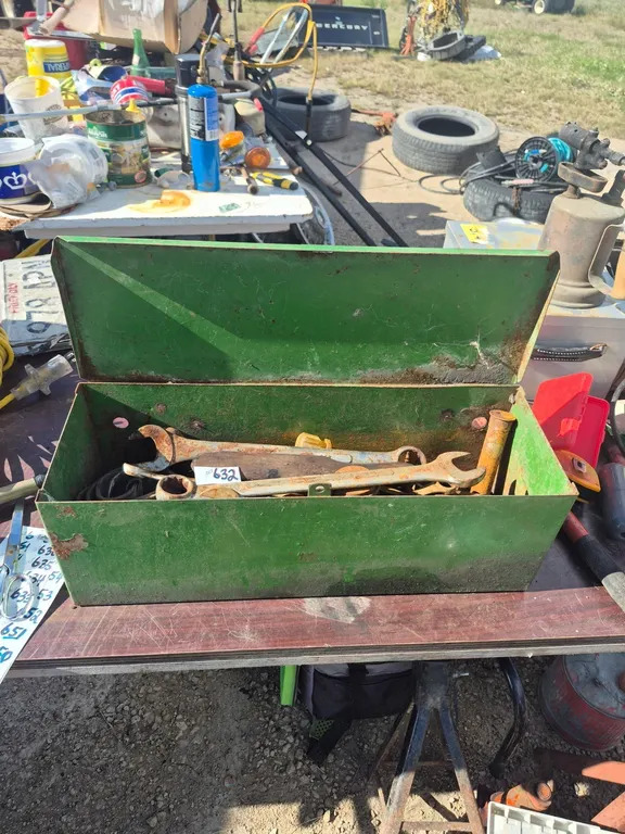 Toolbox and contents, plenty of tools very heavy.