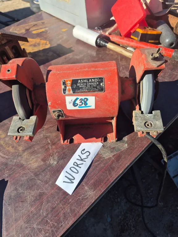 Ashland bench grinder.
