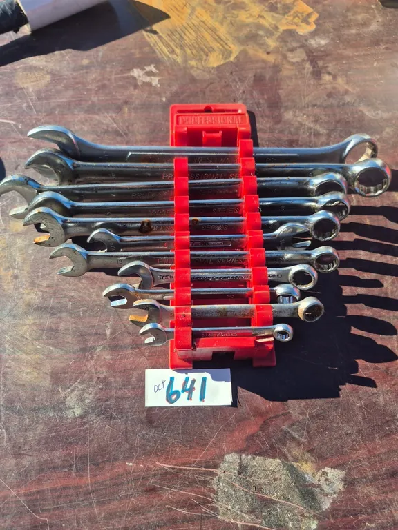 Metric wrenches.