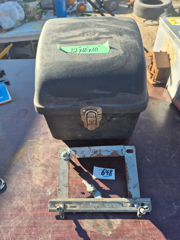 small tour pack with mounting brackets for an atv, motorcycle ect.