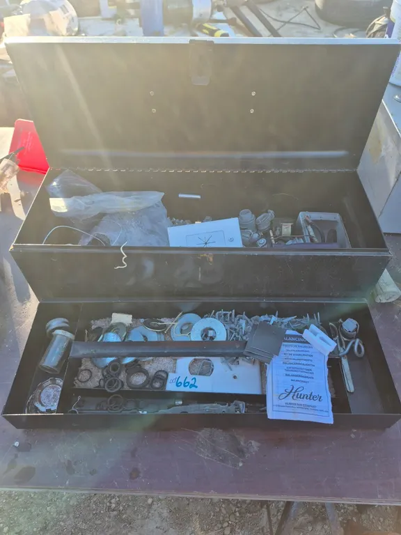 Toolbox and contents