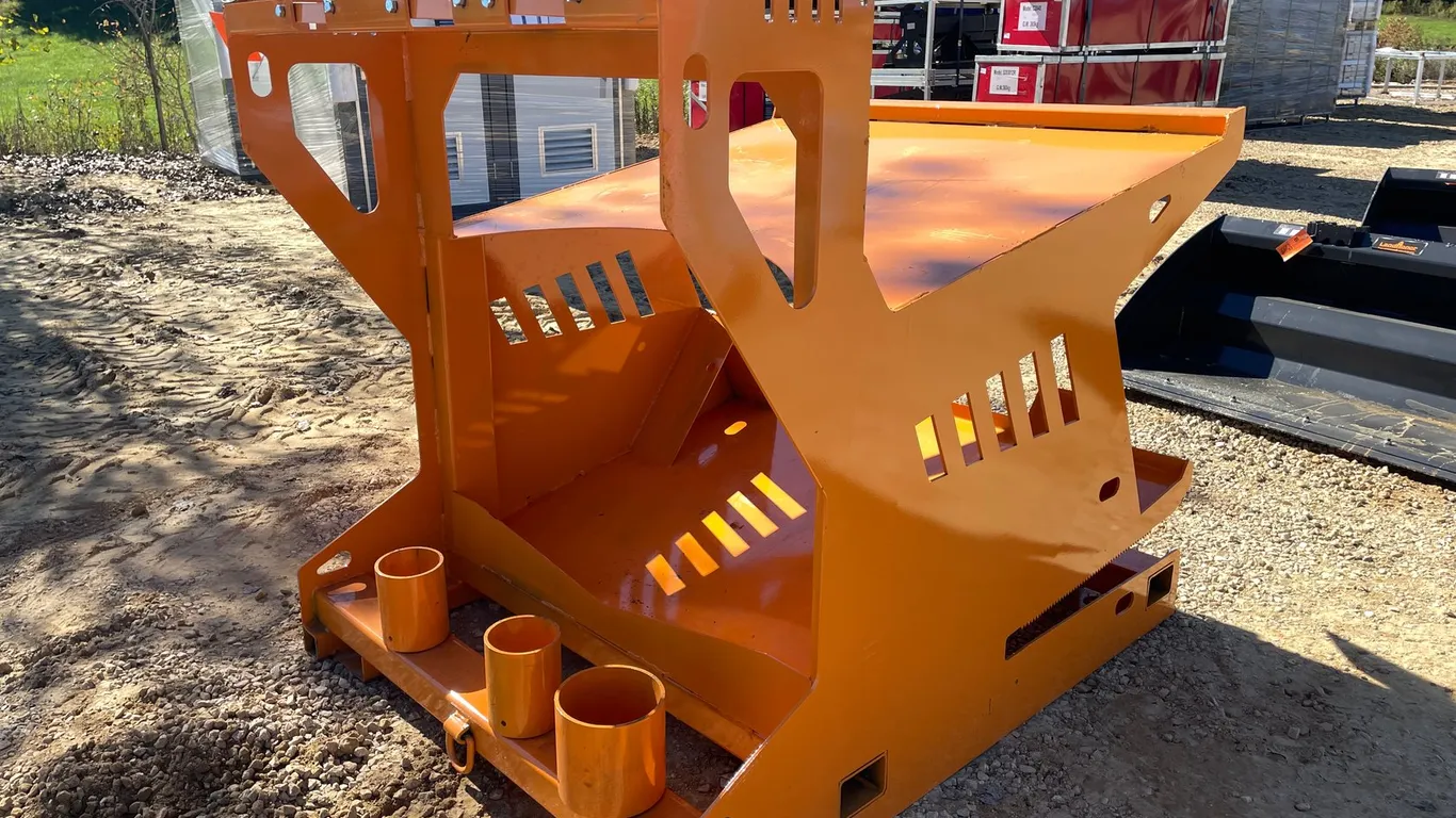 LandHonor Grapple Pro Skid Steer Attachment Storage Rack