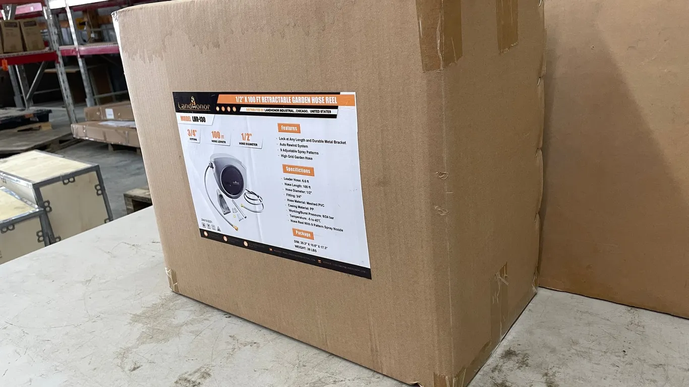 LandHonor Retractable Garden Hose Reel